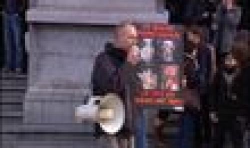 Manifestation contre l'expérimentation animale
